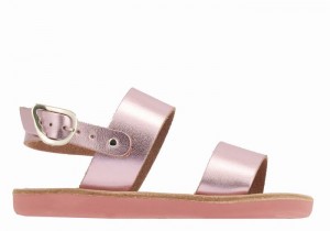 Ancient Greek Sandals Little Clio Soft Dječje Casual Sandals Roze | YGL1285HX