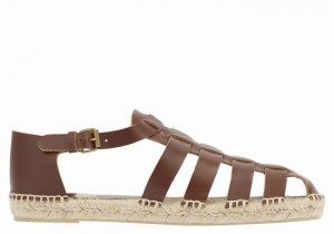 Ancient Greek Sandals Samos 210 Muške Ribarske Sandale Smeđe | RGR4794LG