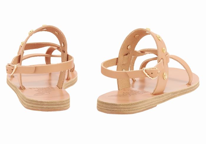 Ancient Greek Sandals Alethea Bee Ženske Back-Strap Sandals Bež | VGC4116YV