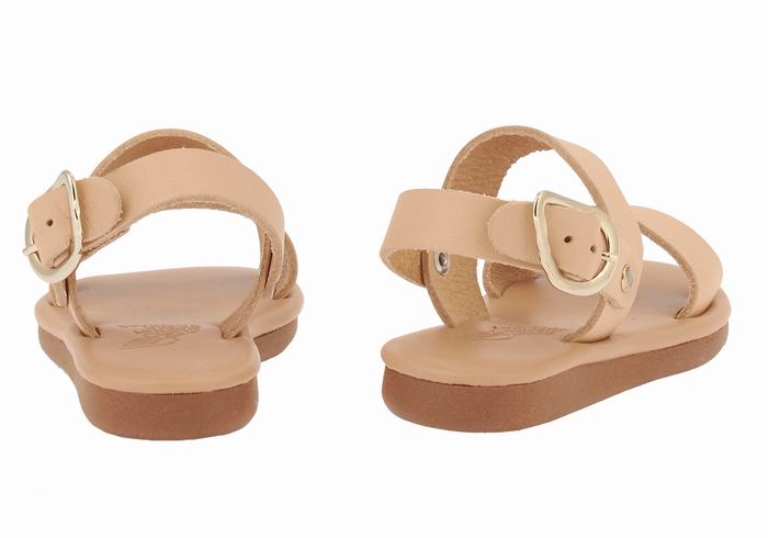 Ancient Greek Sandals Little Calamos Soft Dječje Casual Sandals Bež | ASS2864IB