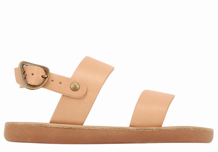 Ancient Greek Sandals Little Clio Soft Dječje Casual Sandals Bež | AAD4032OX