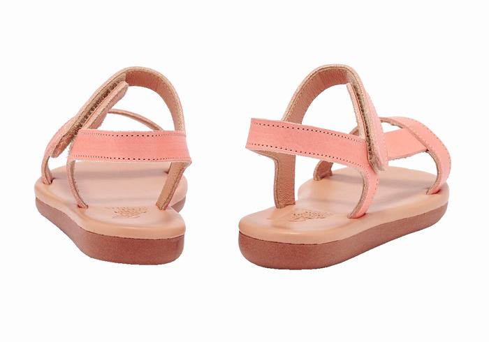 Ancient Greek Sandals Little Iasonas Soft Dječje Casual Sandals Roze | DSF3329AI