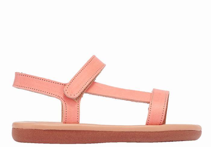 Ancient Greek Sandals Little Iasonas Soft Dječje Casual Sandals Roze | DSF3329AI