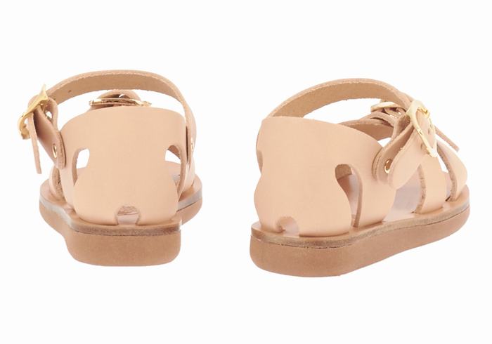 Ancient Greek Sandals Little Vasso Soft Dječje Casual Sandals Bež | GYF8380YL